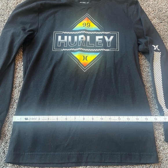 Boys Hurley Long Sleeve T-Shirt - Picture 5 of 5
